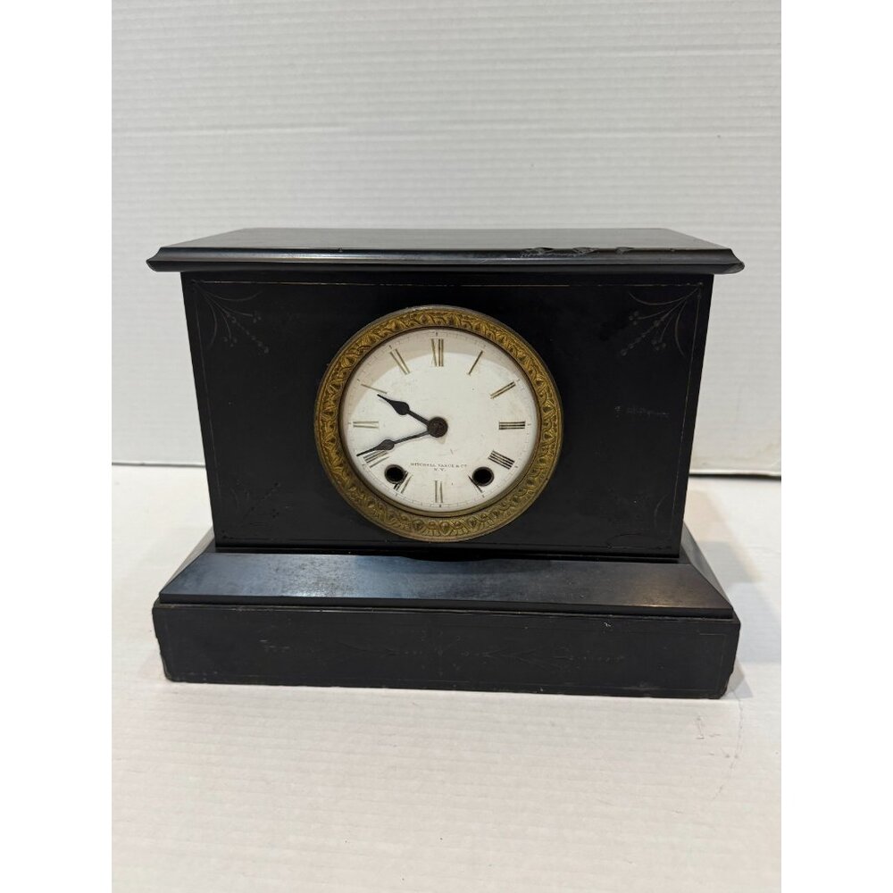 Antique Mitchell Vance & Co NY Mantle Clock